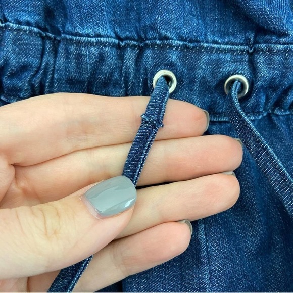 Lovers and Friends Junie Romper in Denim Blue - Picture 10 of 14